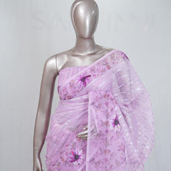 Glass Oraganza Saree B  SAN5323