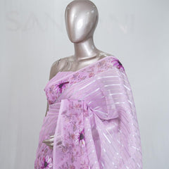 Glass Oraganza Saree B  SAN5323