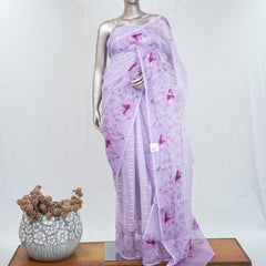 Glass Organza Saree C  SAN5323