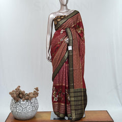 Mysore Silk Saree  B SAN4437