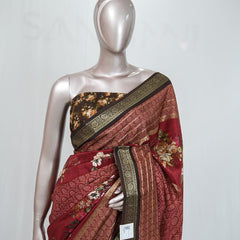 Mysore Silk Saree  B SAN4437
