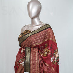 Mysore Silk Saree  B SAN4437