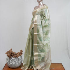 Floral tissue saree  9 SAN5187