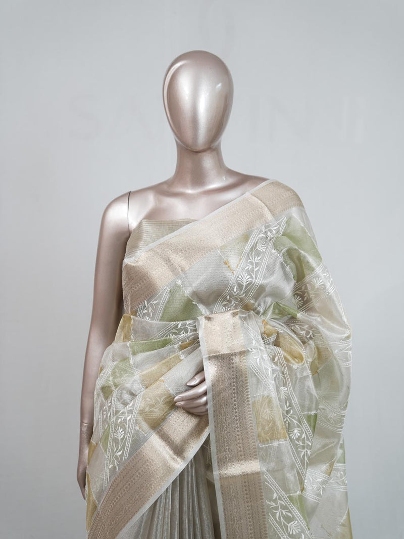 Floral tissue saree 8  SAN5188