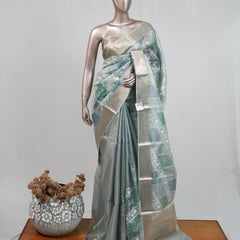 Floral tissue saree 5 SAN5186