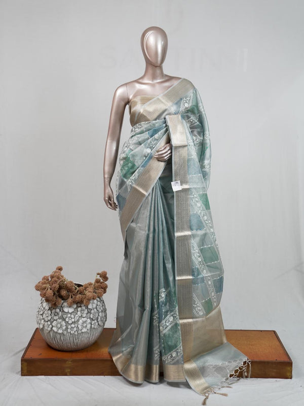 Floral tissue saree 5 SAN5186