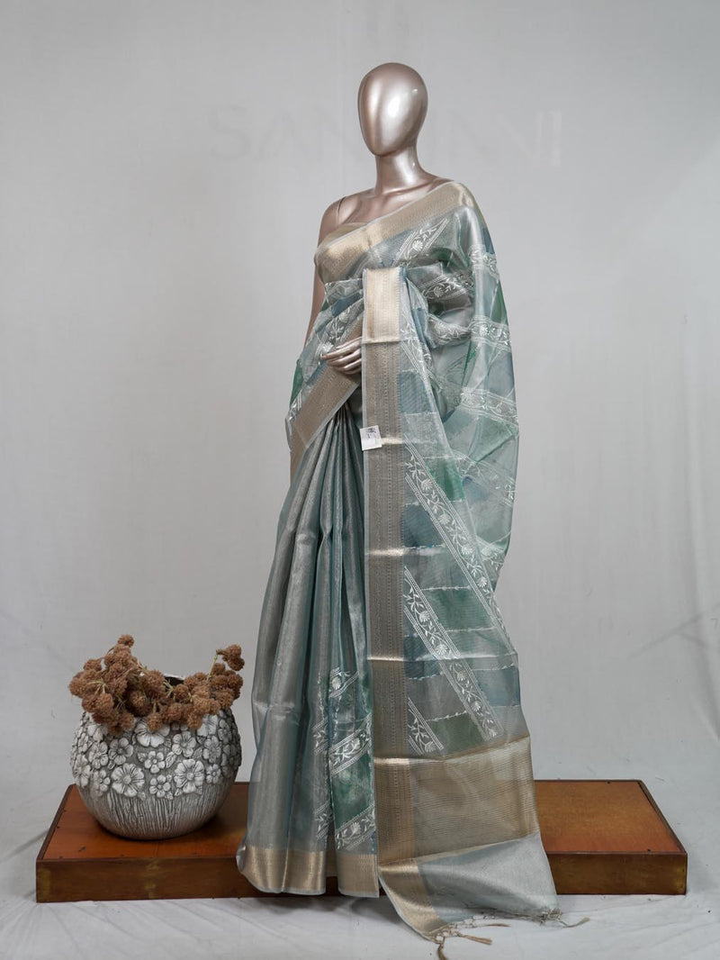 Floral tissue saree 5 SAN5186