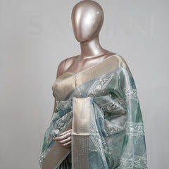 Floral tissue saree 5 SAN5186