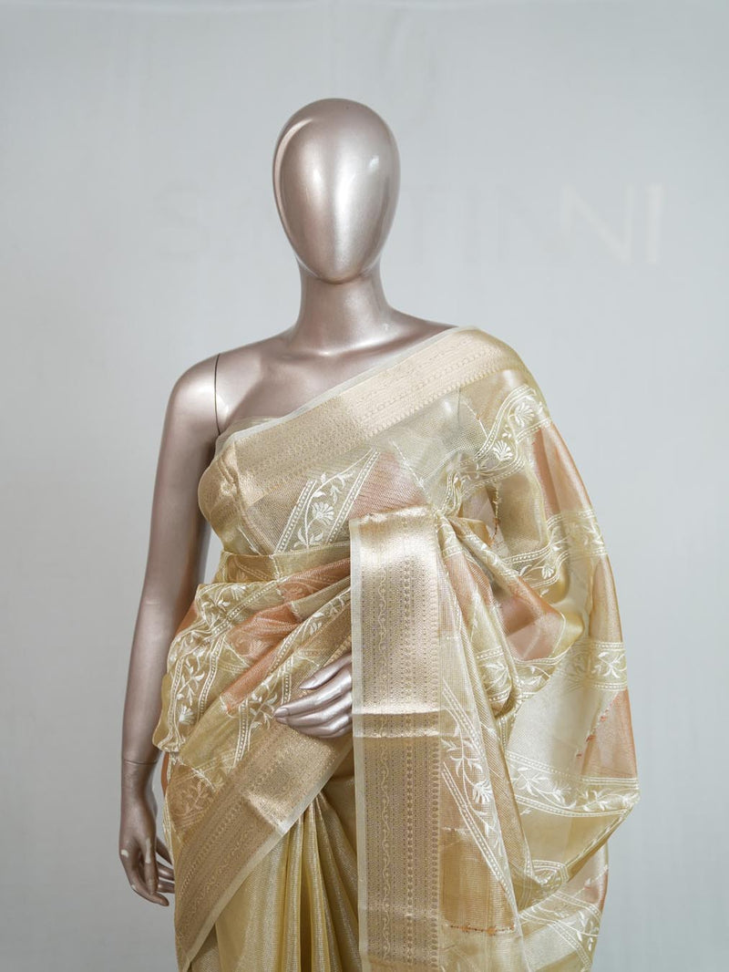 Floral tissue saree 6  SAN5193