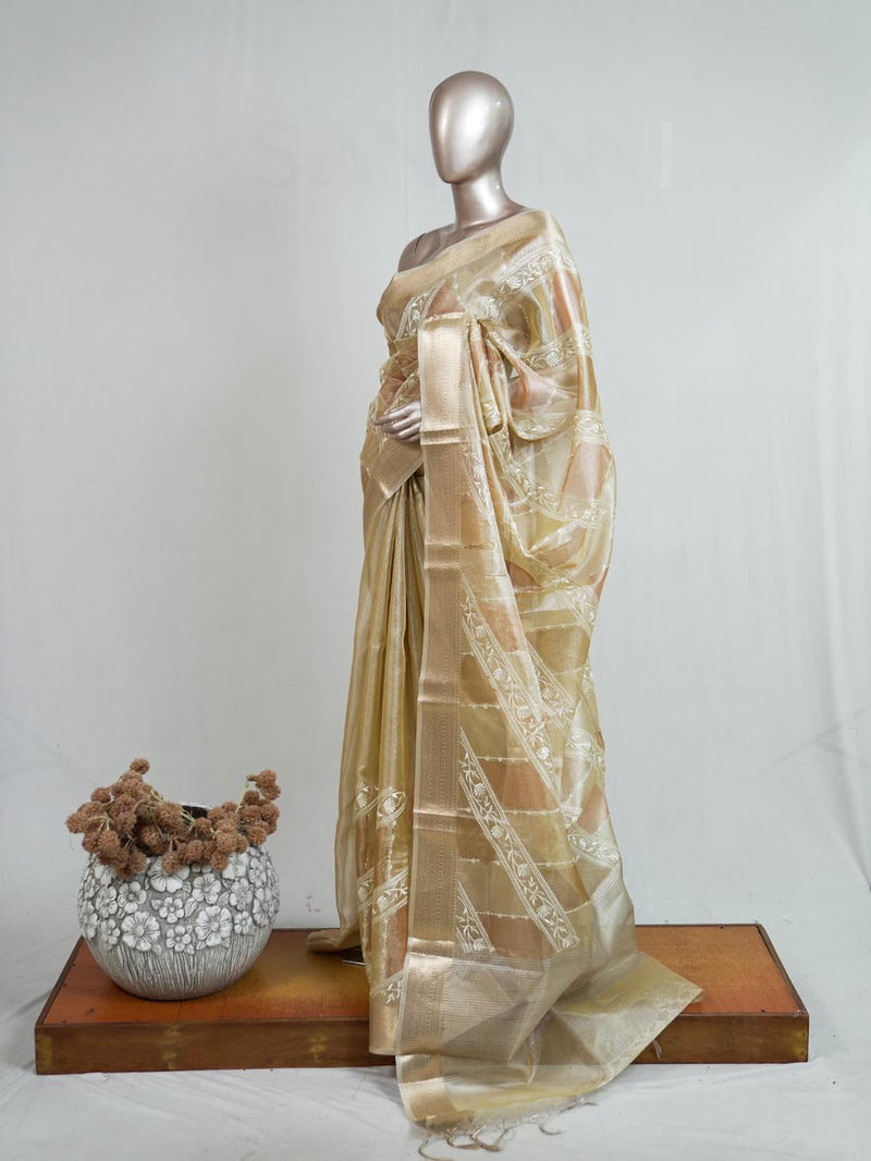 Floral tissue saree 6  SAN5193