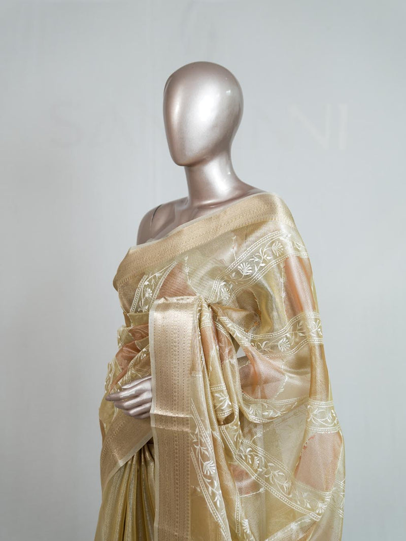 Floral tissue saree 6  SAN5193
