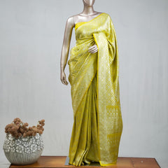 Semi Katan Banarasi Saree  A SAN3792