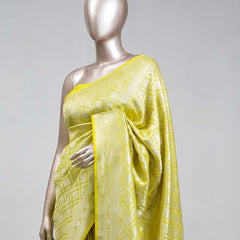 Semi Katan Banarasi Saree  A SAN3792