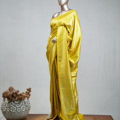 Semi Katan Banarasi Saree D SAN3883