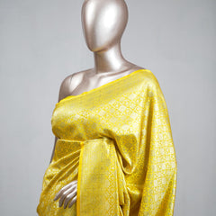 Semi Katan Banarasi Saree D SAN3883