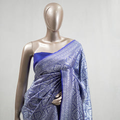 Semi Katan Banarasi Saree I  SAN3871
