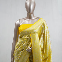 Semi Katan Banarasi Saree  L  SAN3864