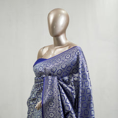 Semi Katan Banarasi Saree  SAN3854