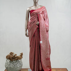 Semi Katan Banarasi Saree M SAN3851