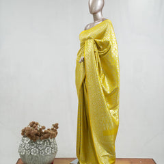 Semi Katan Banarasi Saree N SAN3859