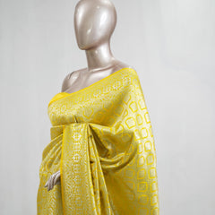 Semi Katan Banarasi Saree N SAN3859