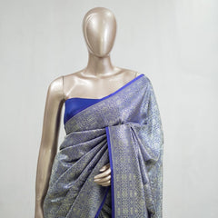Semi Katan Banarasi Saree O  SAN3855