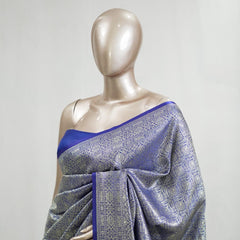 Semi Katan Banarasi Saree O  SAN3855