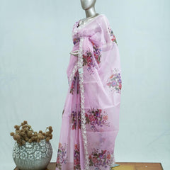 Printed Organza Saree E SAN5312
