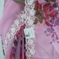 Printed Organza Saree E SAN5312