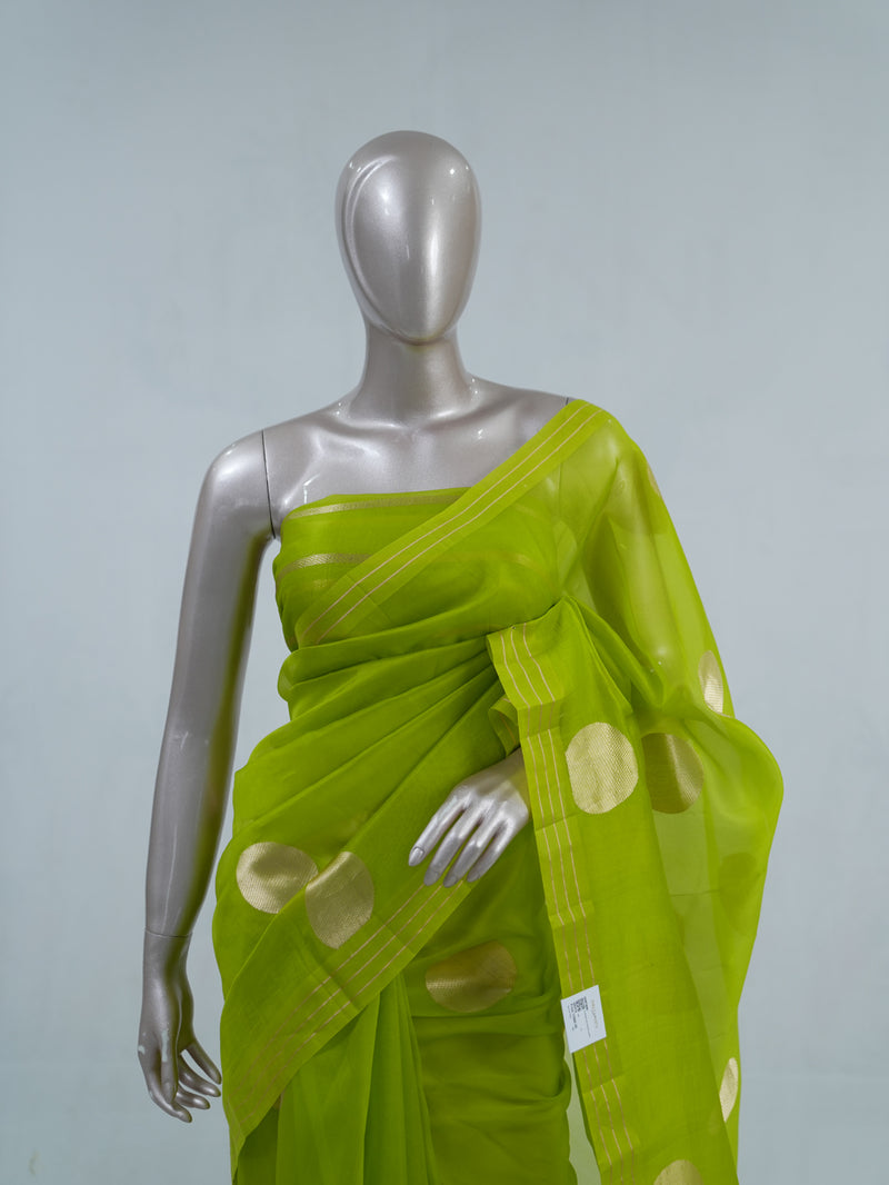 Pure Kora Organza saree C  SAN5410