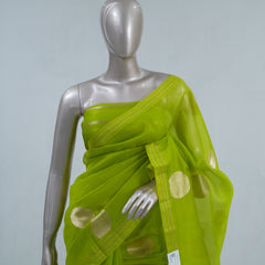 Pure Kora Organza saree C  SAN5410