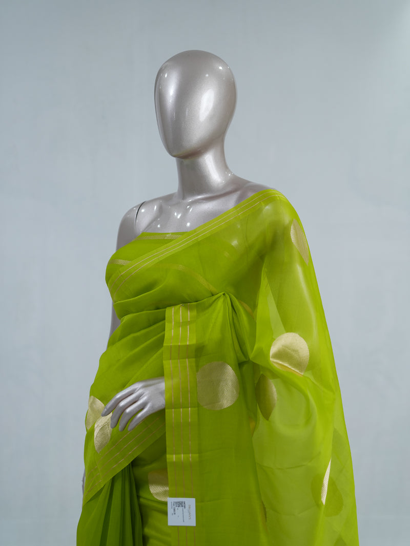 Pure Kora Organza saree C  SAN5410
