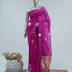 Pure Kora Organza Saree  D  SAN5410