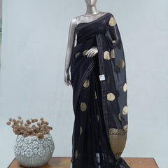 Pure Kora Organza saree B SAN5410