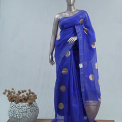 Pure Kora Organza saree E  SAN5410