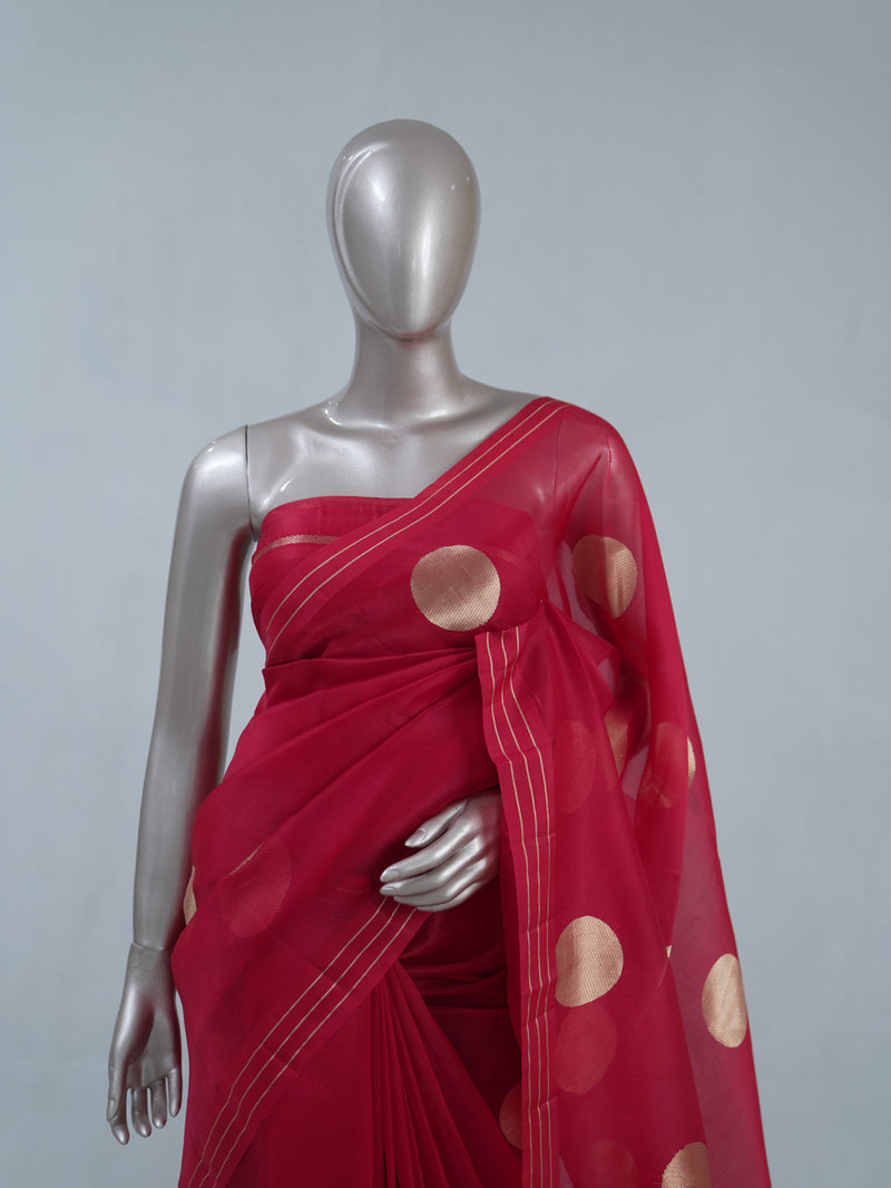 Pure kota Glass Organza saree A  SAN5410