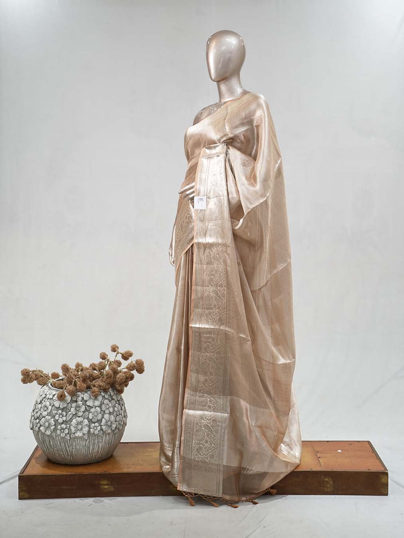 Tissue Banarasi Saree  E SAN4512