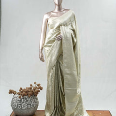 Semi Katan Banarasi Saree  SAN3789 A