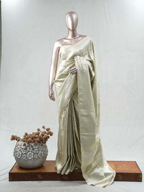 Semi Katan Banarasi Saree  SAN3789 A