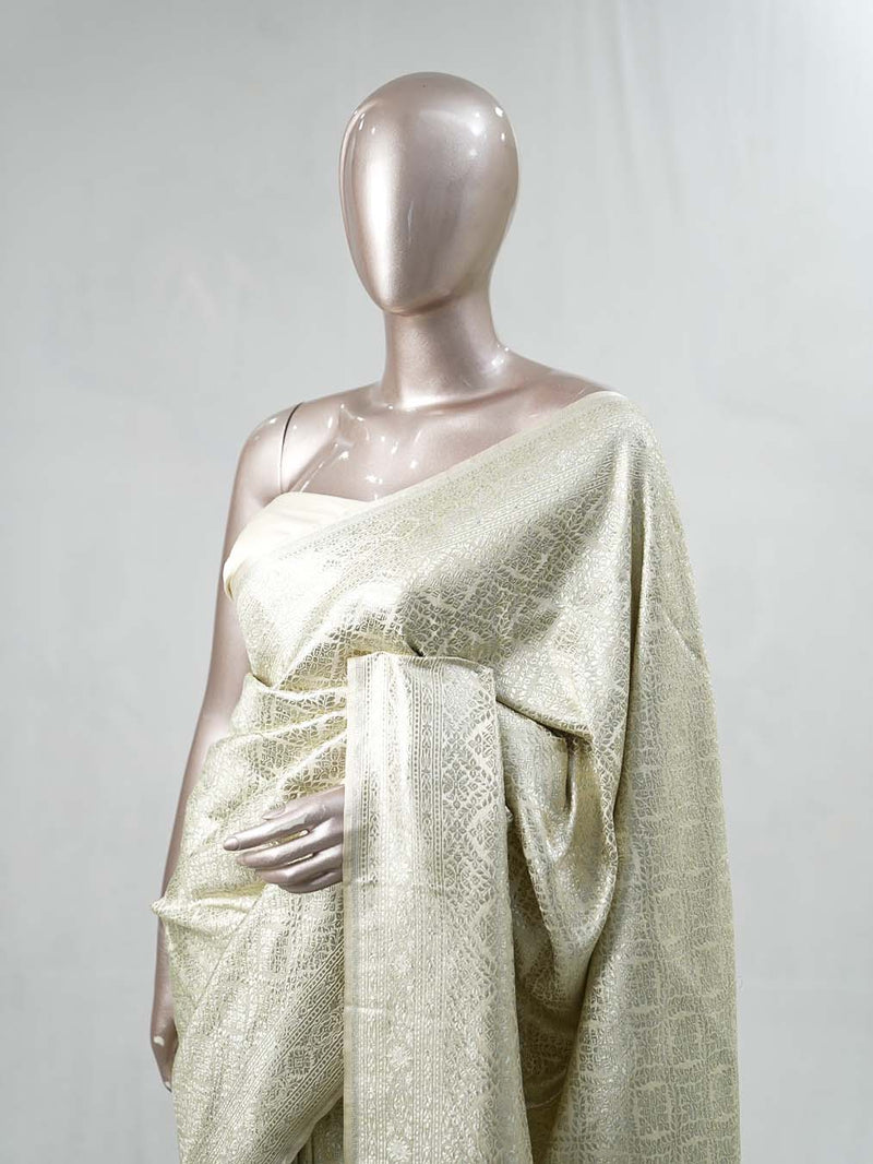 Semi Katan Banarasi Saree  SAN3789 A