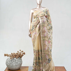 Organza Tissue Saree SAN5135