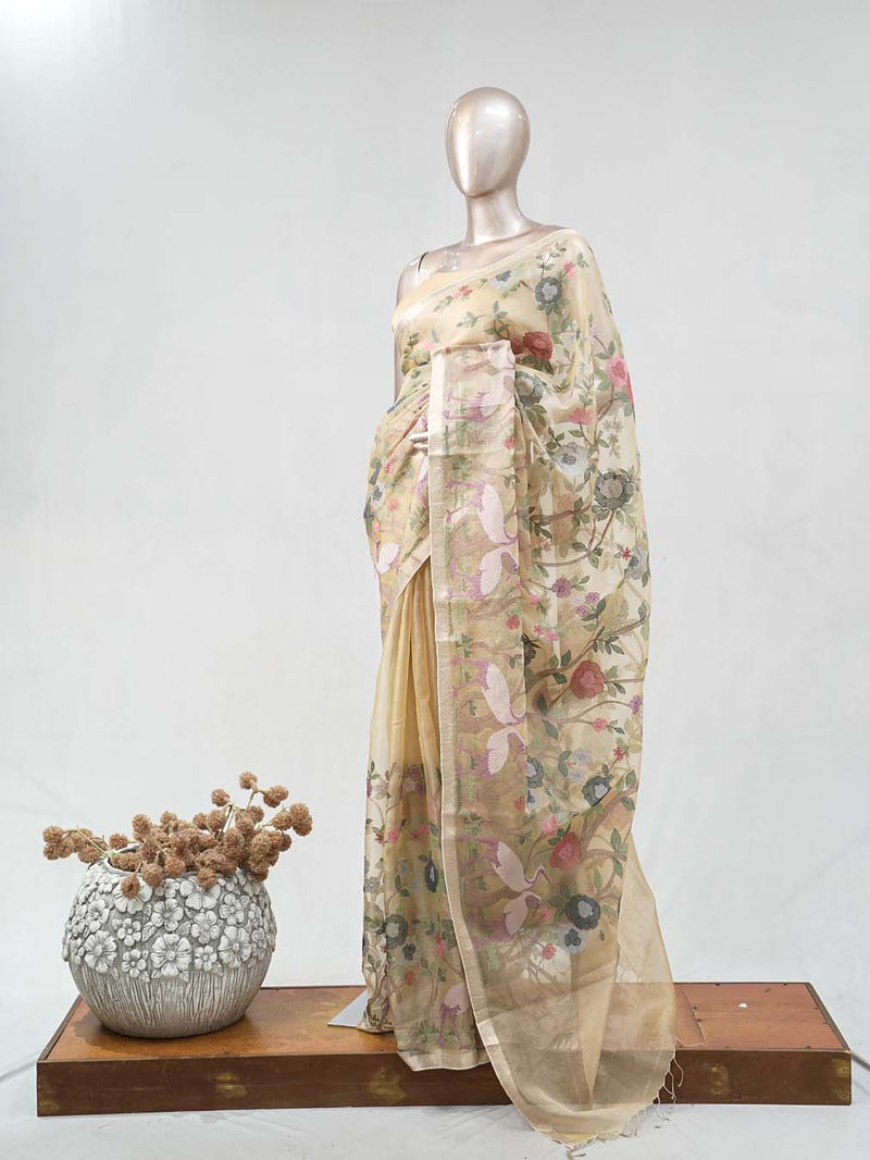 Organza Tissue Saree SAN5135