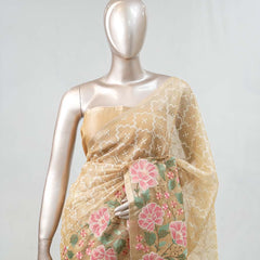 Embroidered Organza Saree SAN5380