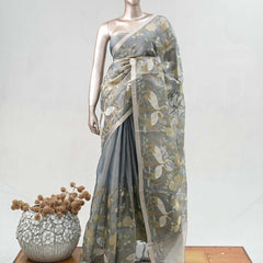 Organza Tissue Saree  SAN5136