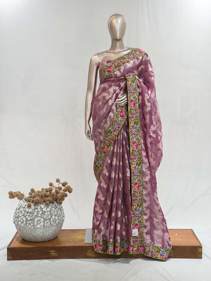 Tissue Saree SAN5125