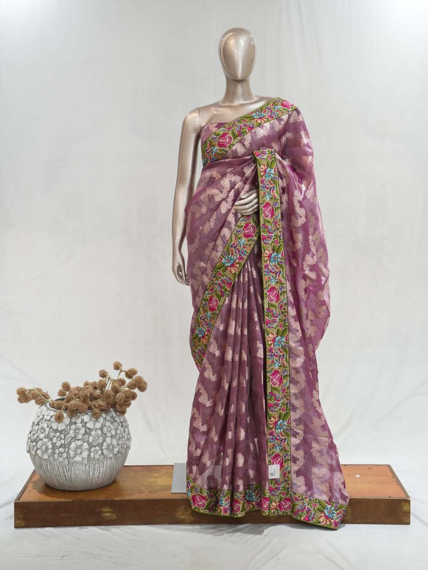 Tissue Saree SAN5125