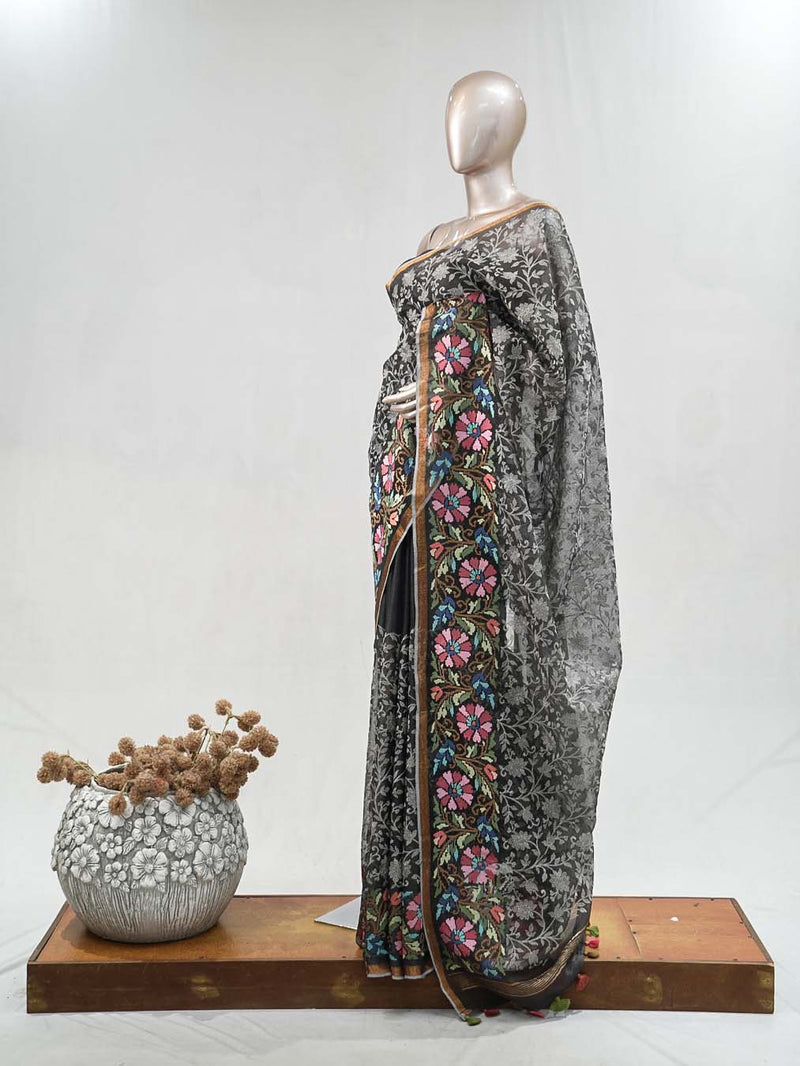 Organza Tissue Saree SAN5137