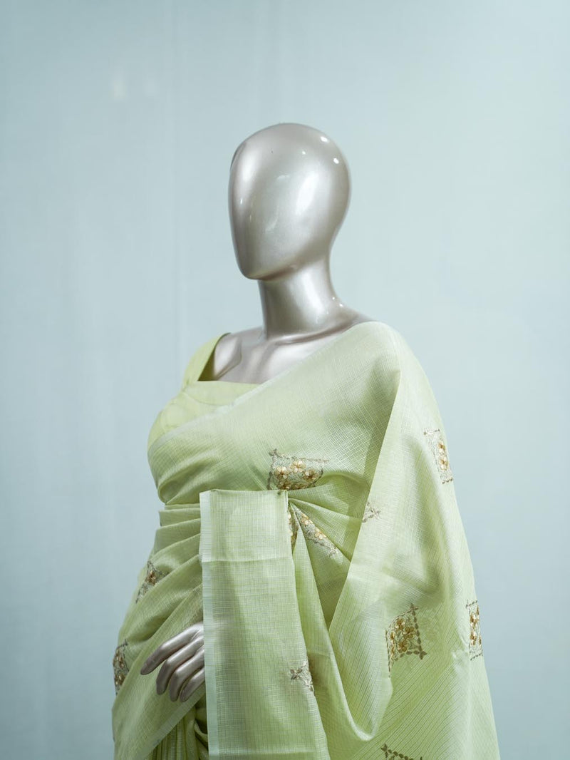 Handworked Kota Saree   SAN5320
