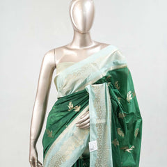 Paper Silk Saree  A  SAN5397