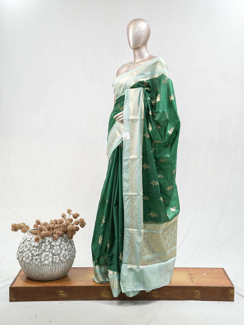 Paper Silk Saree  A  SAN5397